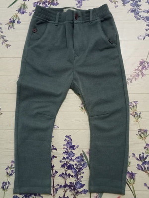 Παντελόνι Zara Boys σαν καινούργιο, μέγεθος 104 εκ, μπλε και γκρι