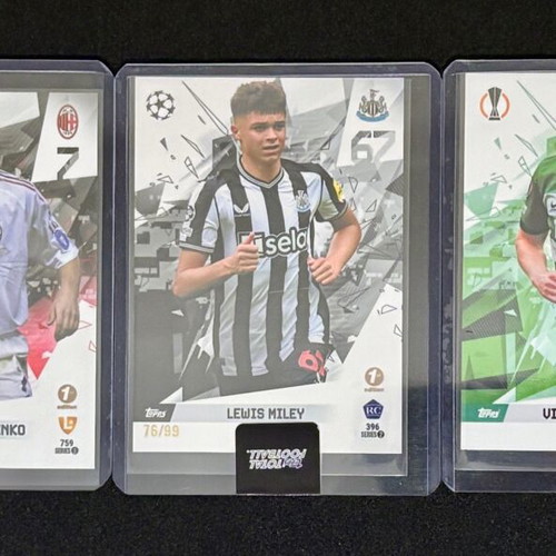 Topps Total Football collectible cards like new