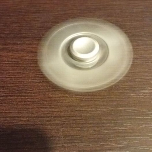 Fidget Spinner Silver Color Like New