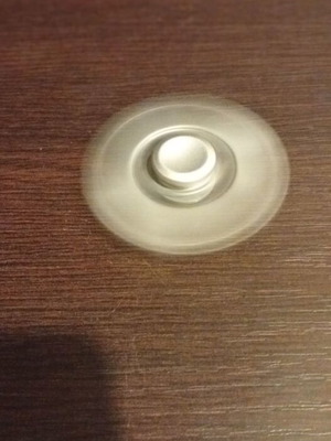 Fidget Spinner Silver Color Like New