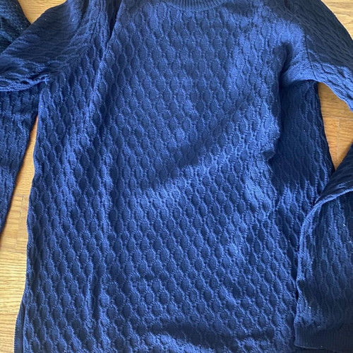 Bershka blue sweaters like new, set of 2 pieces