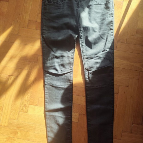 Diesel women's black pants made of lightweight cotton fabric like new, sizes S/M