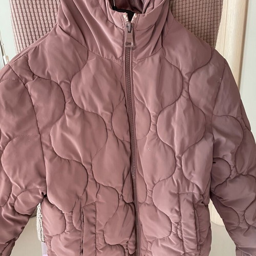 Zara waterproof jacket for girl 9 years used, purple