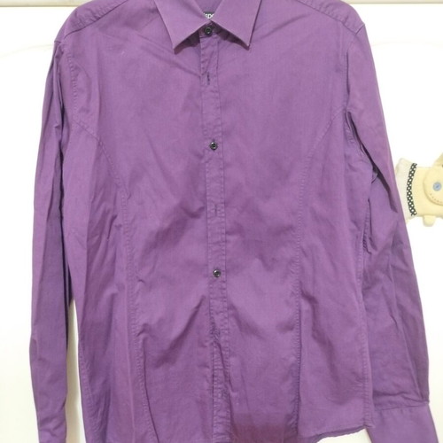 Men's purple dress shirt like new, size M