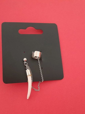 Earring No7 new, single for one ear