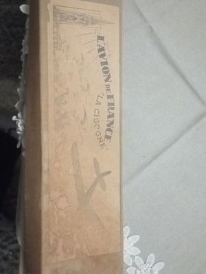 Model airplane new, French children's from 1960, rare