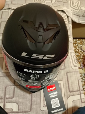Rapid LS2 Helmet size XL new in box with visors