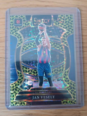 Jan Vesely Panini Select Euroleague card, FC Barcelona, 2025-26
