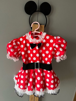 Minnie Mouse costume like new, size 12 months