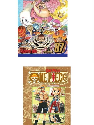 One Piece τόμοι 18 και 87 καινούργιοι, αγγλικά