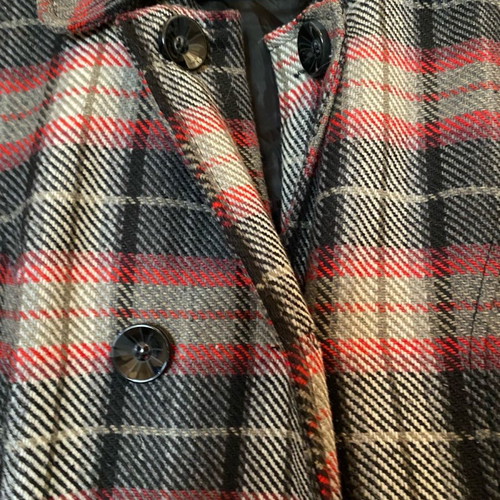 Women's coat used with short sleeve, multicolor, size XXL