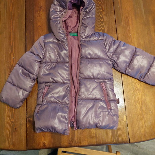 Benetton toddler purple jacket, 18-24 months, up to 90 cm