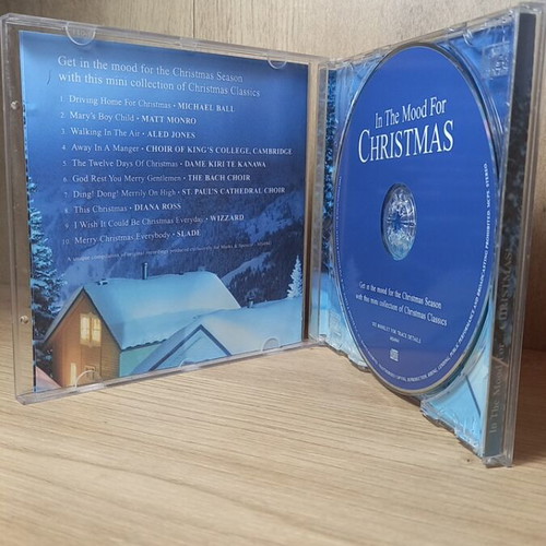 In The Mood For Christmas music CD like new