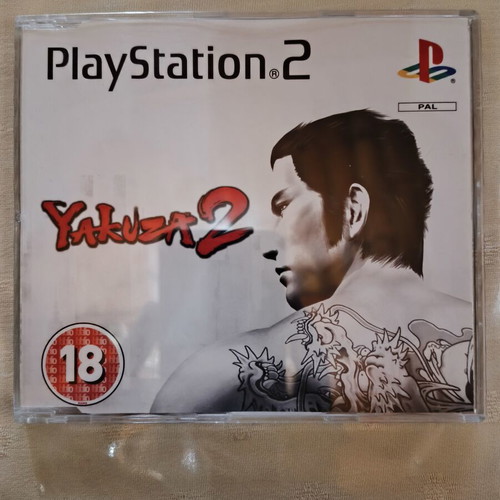 Yakuza 2 PS2 complete promo edition game