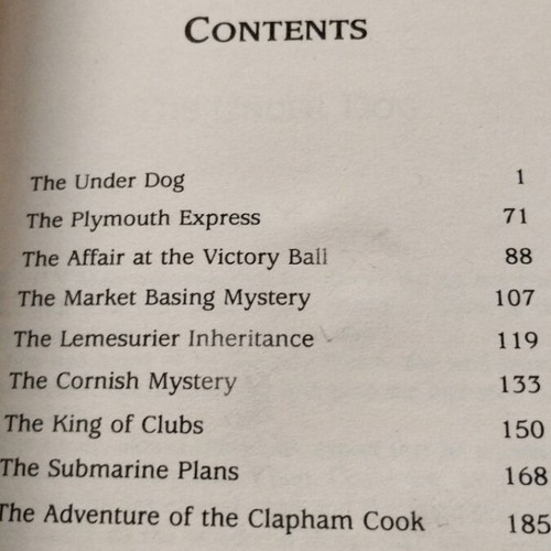 Agatha Christie The Under Dog and Other Stories like new, English