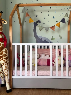 Κρεβάτι Bellamy Pinette σαν καινούργιο με δώρο κρεβάτι καμπάνας και στρώματα