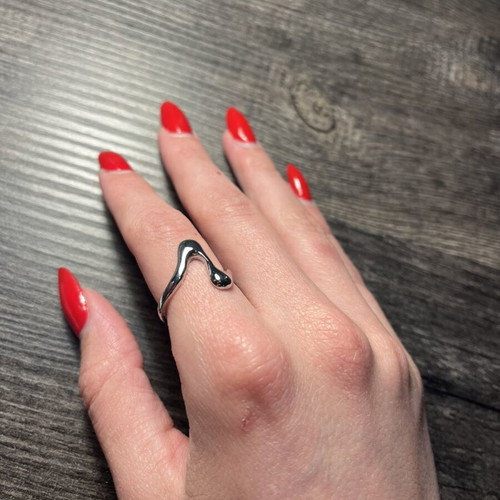 Silver ring like new