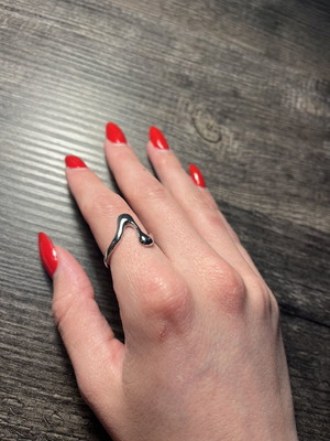 Silver ring like new