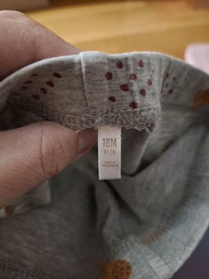 Orchestra baby leggings used for 18 months