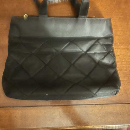 Harrods handbag like new, black, handheld