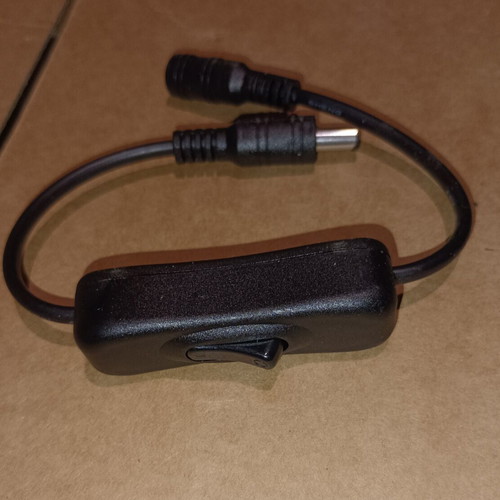On-Off switch with 12 Volt DC power cable new