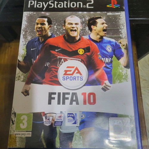 FIFA 10 for PlayStation 2 used with scratches