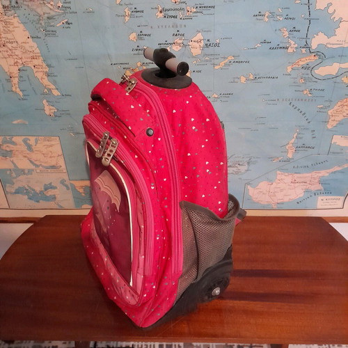 Polo school bag used for girls with wheels