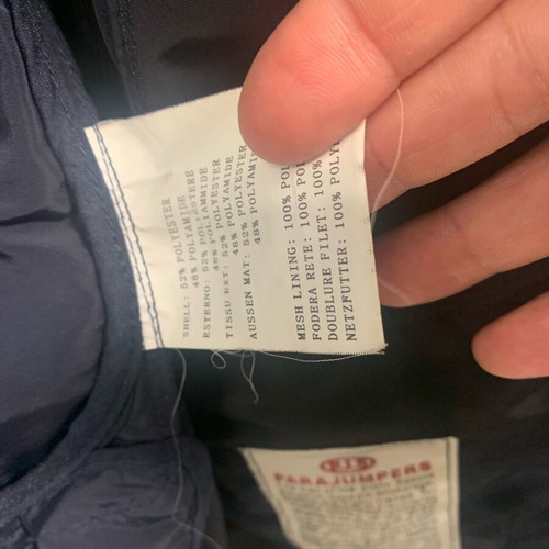 Parajumpers jacket XL blue like new