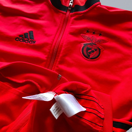 SL Benfica x adidas 2016/17 Training Jacket like new, men's small