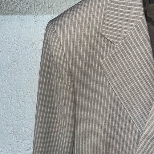Pin stripe jacket used, light brown no 52