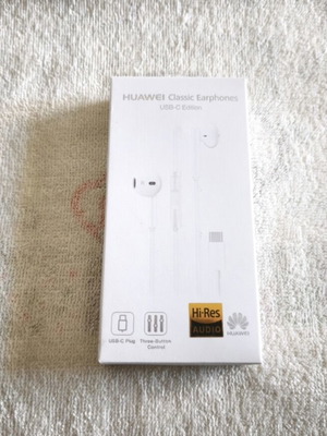 Huawei CM 33 Stereo λευκά ακουστικά σαν καινούργια
