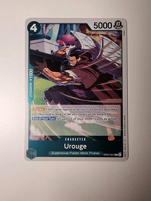 Urouge One Piece Card Game OP07-021 Rare