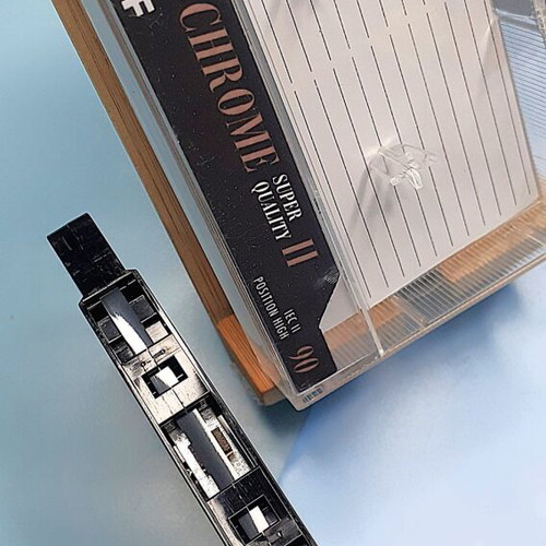 BASF Chrome Super Quality II 90 Cassette tape like new, Type II Chrome