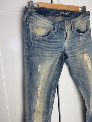 Staff women's jeans used, size 27, skinny, blue