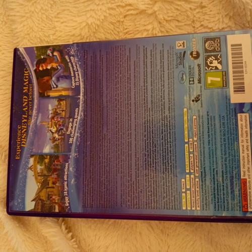 Kinect: Disneyland Adventures video game for Xbox 360 used