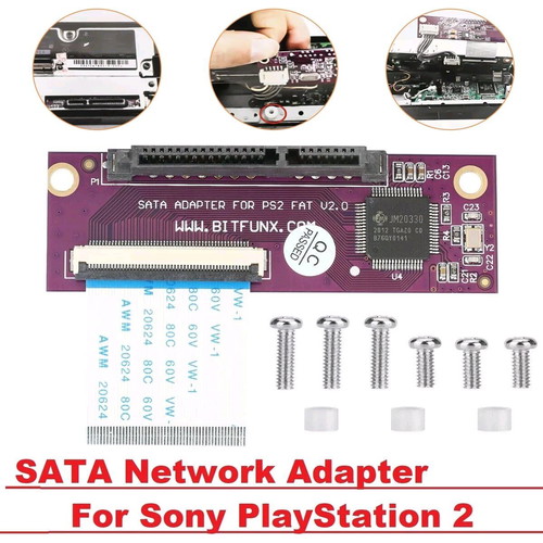ATA IDE to SATA adapter for PS2 LAN HDD official new