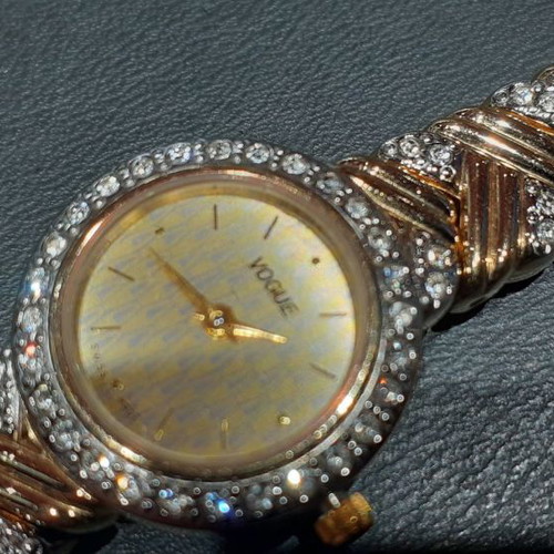 Vogue women's watch used with Swarovski, Swiss made