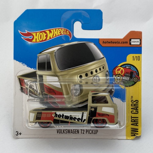 Volkswagen T2 Pickup Hot Wheels Art Cars