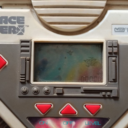 Space Blasters VTech electronic game from the 90s, used, fully functional