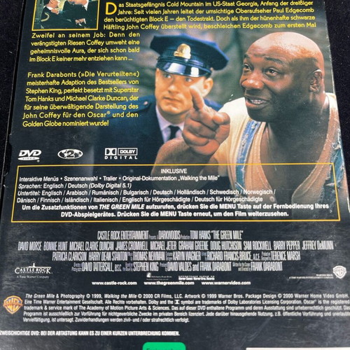 The Green Mile DVD used, adventure crime