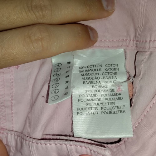 Canda C&A Pink Bermuda Pants Like New No. 38-40 Cotton