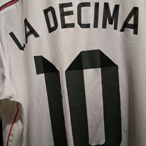 Real Madrid La Decima Home Jersey like new, collectible