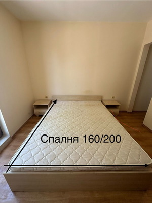 Κρεβάτι με στρώμα και πλαίσιο 160x200 εκ. μεταχειρισμένο