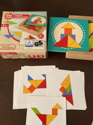 Tangram Playtive game like new for kids 5+