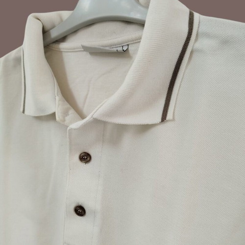 Tom Tailor men's polo shirt, size XL, off-white