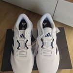 Adidas Galaxy 7 running shoes new, white with blue stripes