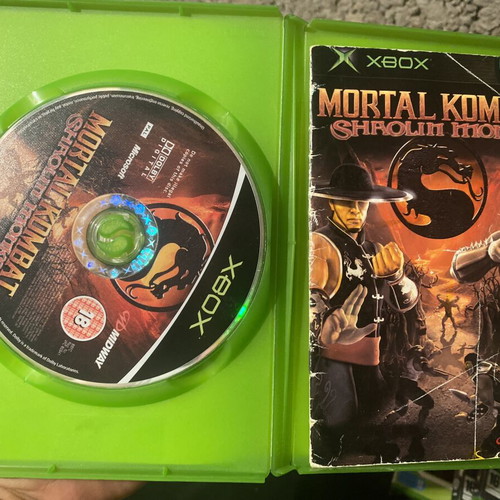 Mortal Kombat Shaolin Monks Xbox classic CIB