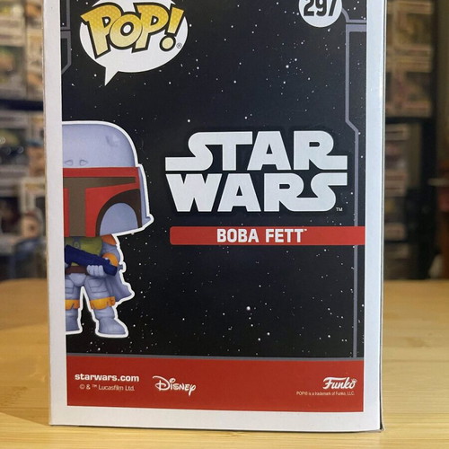 Funko Pop Star Wars Boba Fett 297 mint condition