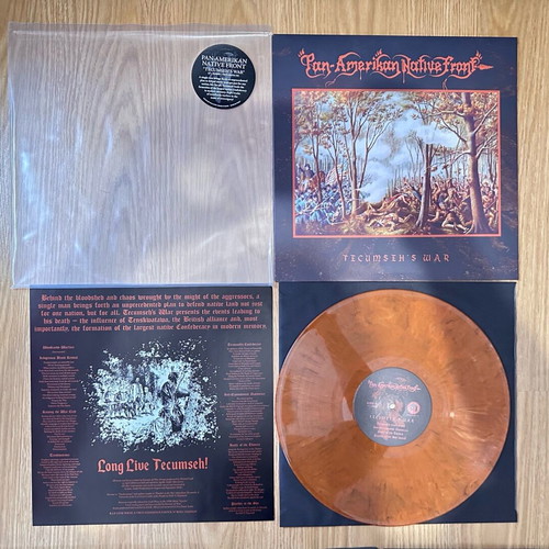 Pan American Native Front Tecumseh’s War brown / black vinyl like new with insert / hype sticker