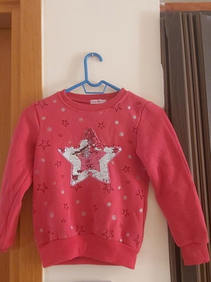 Children's long-sleeve sweatshirt size 10 pink like new